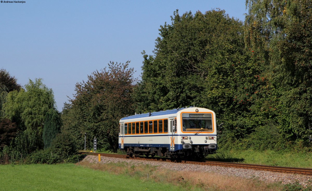 VT 125 als SWE71710 (Achern-Ottenhöfen) bei Kappelrodeck 26.9.14