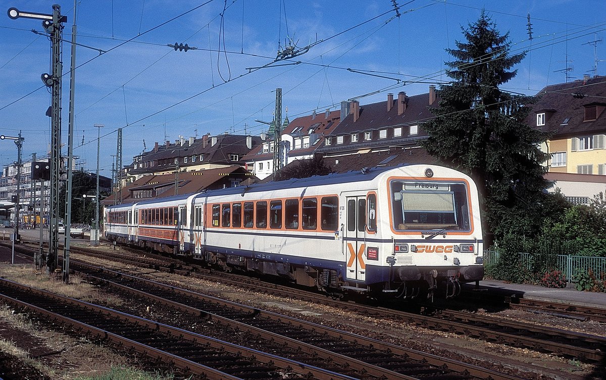 VT 126  Freiburg Hbf  18.06.96