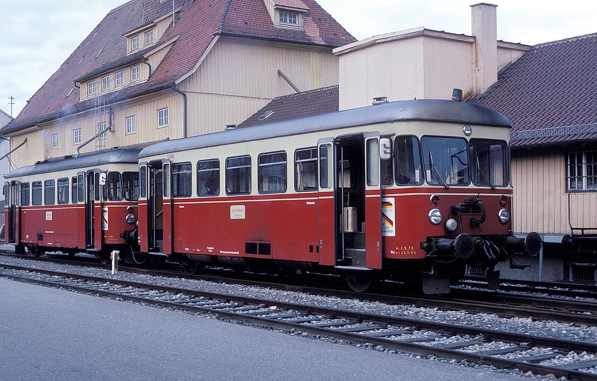 VT 23 + VT 24  Neuenstadt a. K. 07.11.85