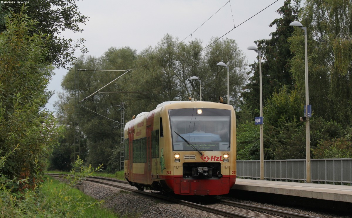 VT 241 als HzL88133 (Rottweil-Geisingen Leipferdingen) bei Balgheim 1.9.14