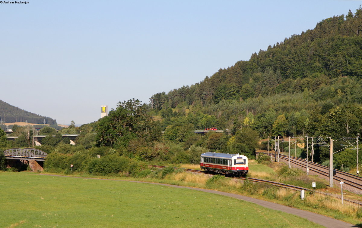 VT 413 als HzL88604 (Geisingen Leipferdingen-Immendingen) bei Hintschingen 9.7.18