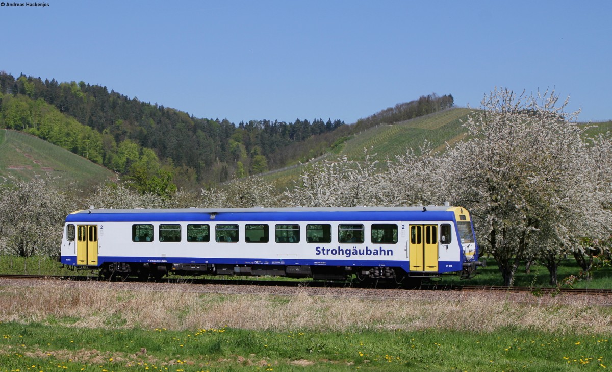 VT 413 als SWE71715 (Ottenhöfen-Achern) bei Oberachern 21.4.15