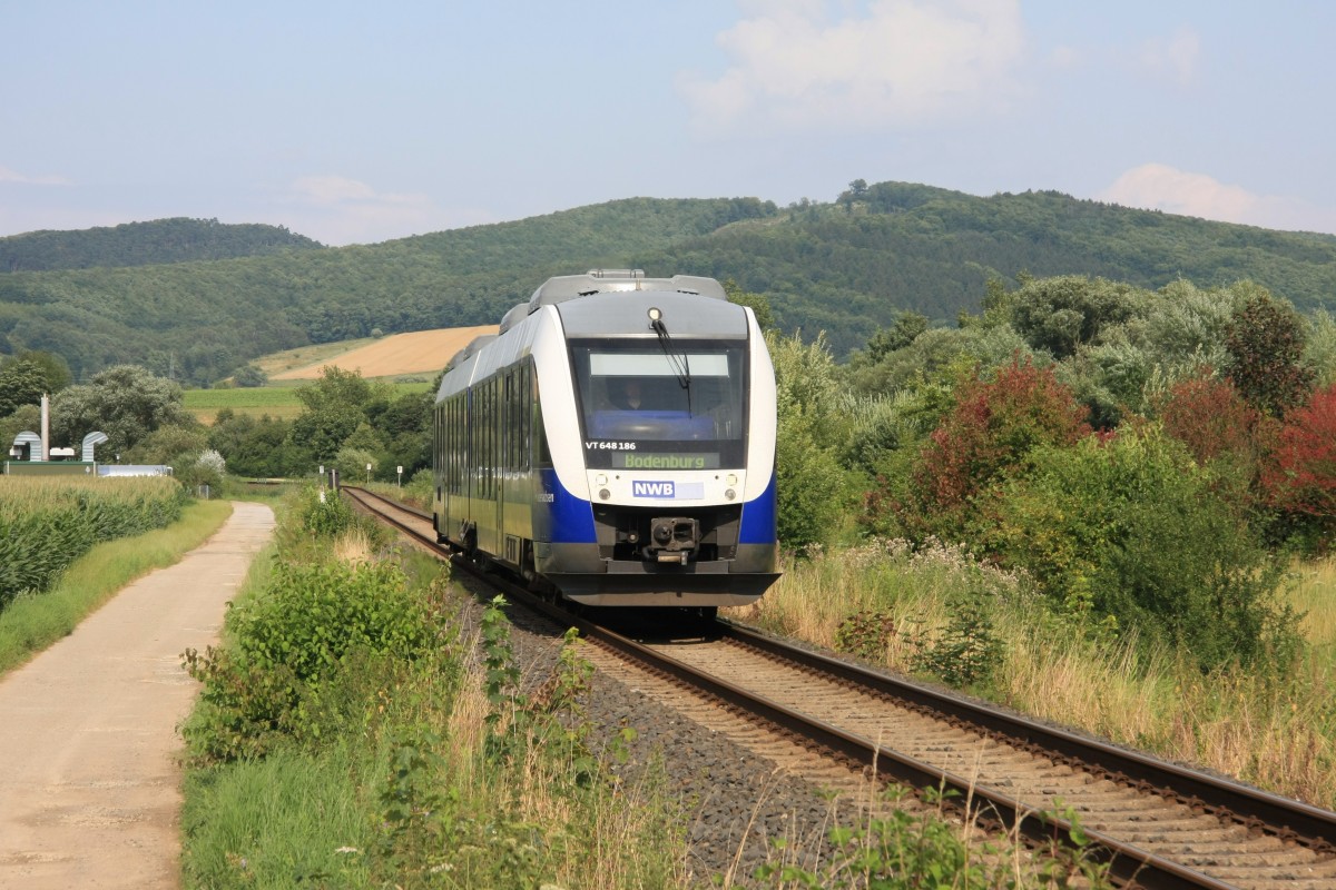 VT 648 186 bei Bad Salzdetfurth Solebad 29.07.2012