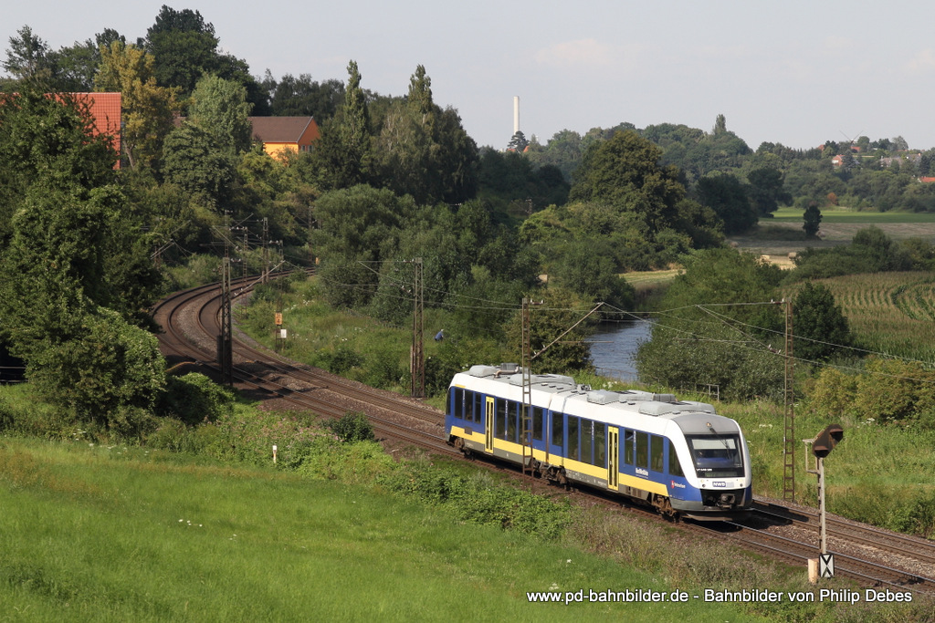 VT 648 189 (NordWestBahn) als RB77 in Richtung Bünde (Westf) in Elze, 23. Juli 2014