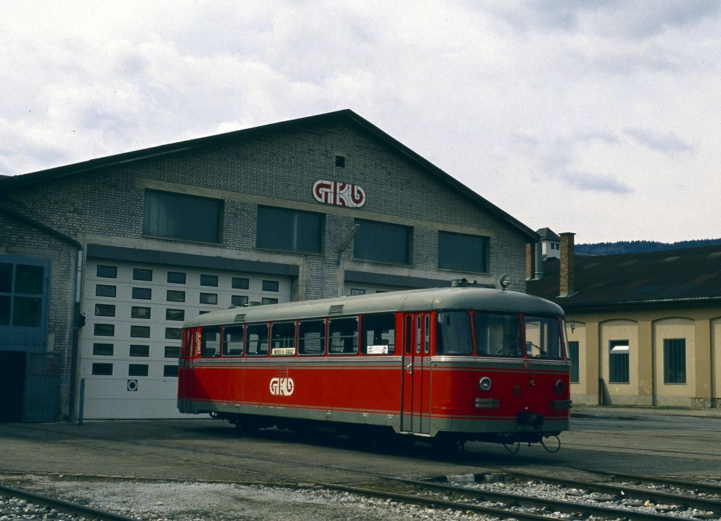 VT 95 der GKB in Graz (GKB) am 28.03.1993