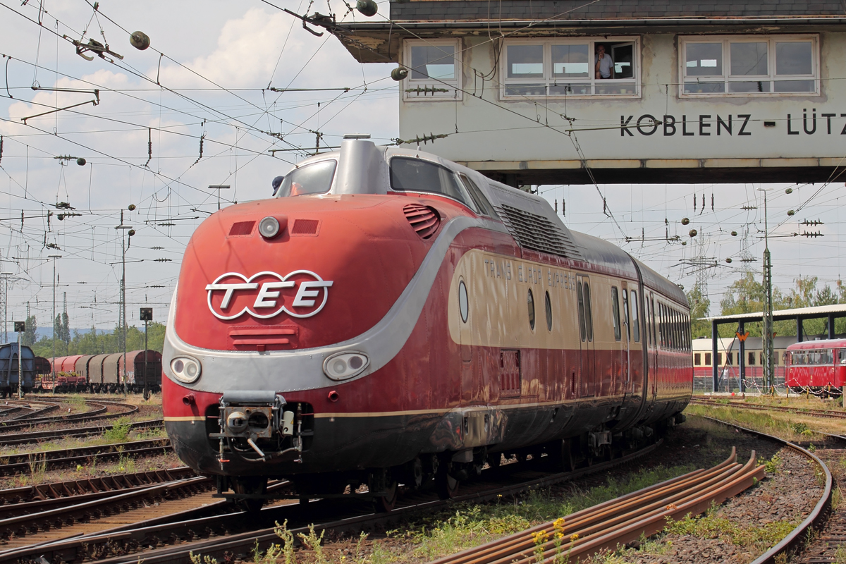 VT11 8005 beim Sommerfest in Koblenz-Lützel 22.6.2019