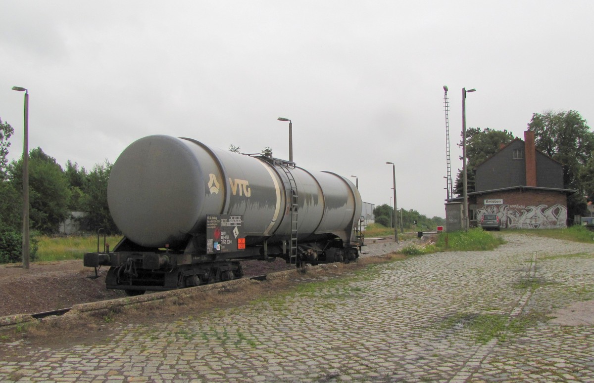 VTG 33 80 7848 200-1 D-VTGD Zans am 13.07.2012 abgestellt in Emleben.