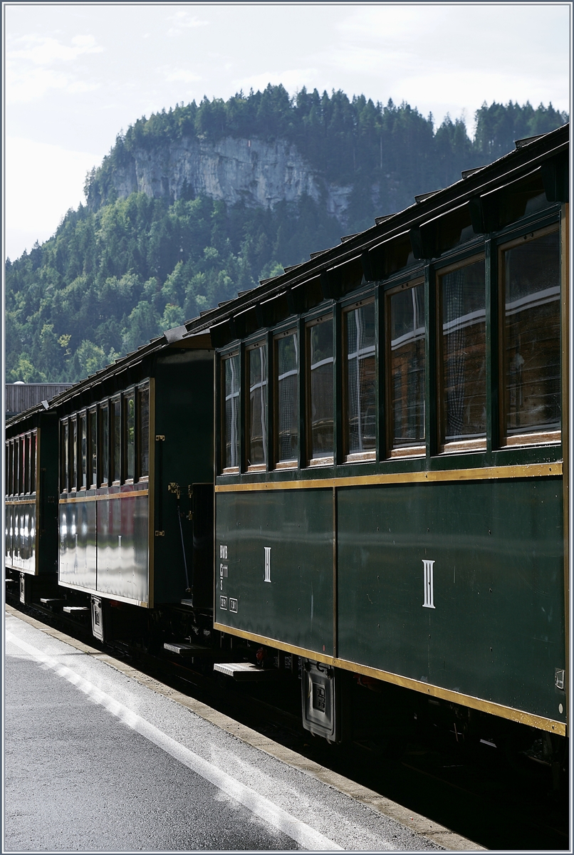  Wälderbähnle -Ambiente in Bezau. 
9. Juli 2017