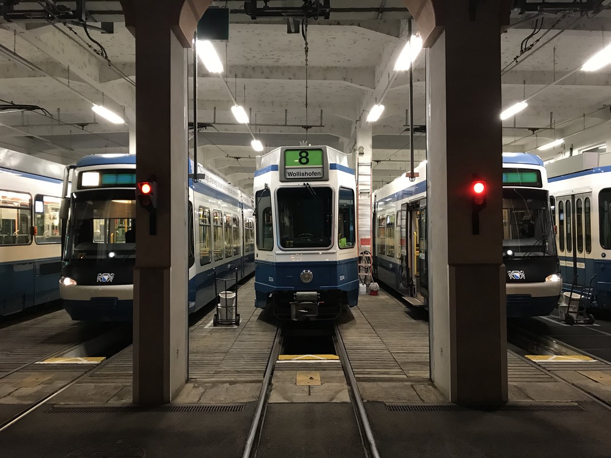 Wagennummer 2034 im Depot Hard. Datum: 18. 7. 2020