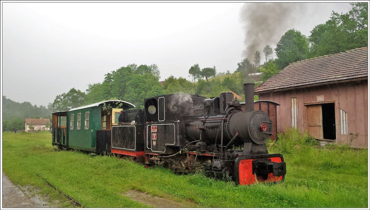 Wald- und Wiesenbahn mit 762.209 in Abrud. (17.06.2017)