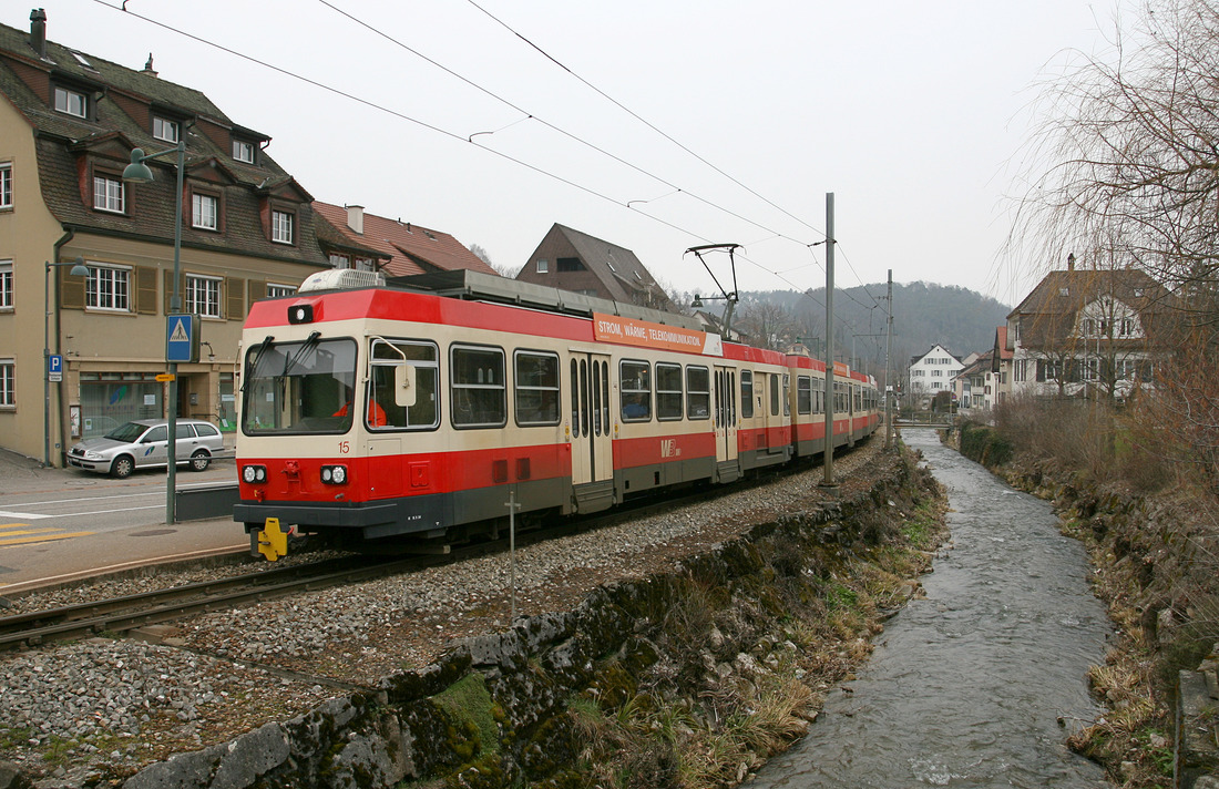 Waldenburgerbahn ET 15 // Niederdorf // 29. März 2013
