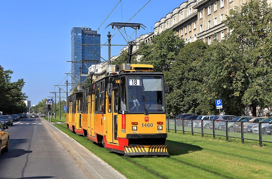 Warschau 1460 + 1459, Ulica Andersa, 30.08.2017.