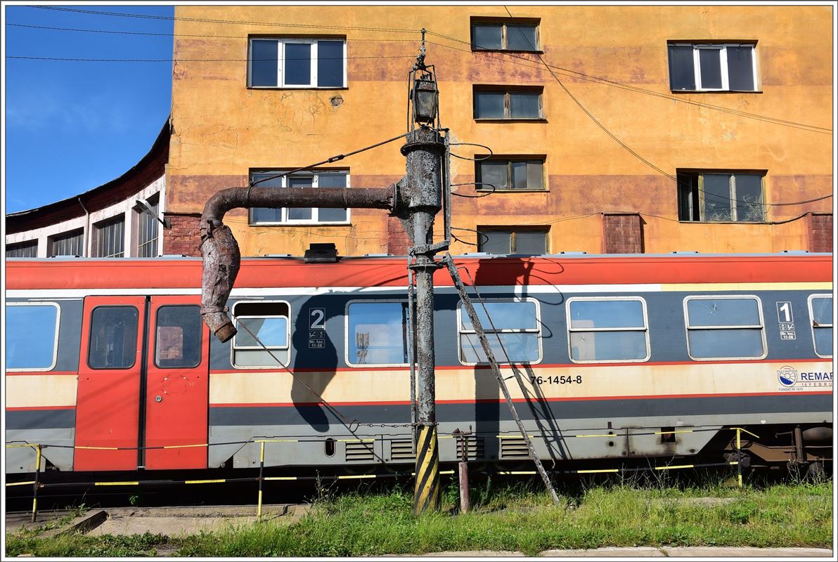 Wasserkran im Depot Sibiu. (16.06.2017)