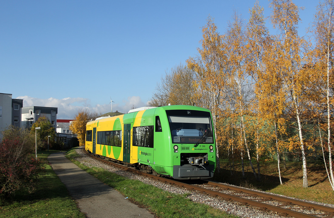 WEG (Strohgäubahn) VT 366 // Korntal // 18. November 2017
