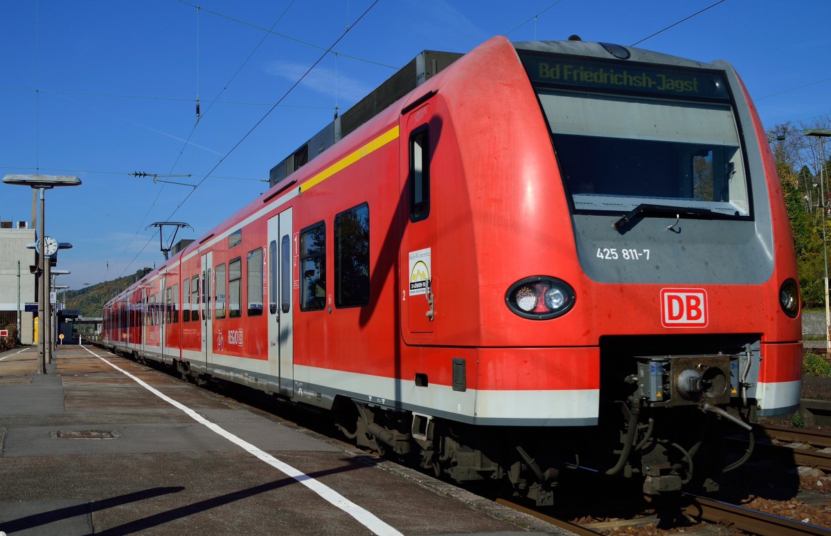 Wegen Bauarbeiten an der Strecke zwischen Neckarelz und Bad Friedrichshall-Jagstfeld
ist ein Pendelzug zwischen beiden Orten im Einsatz. 19.10.2013