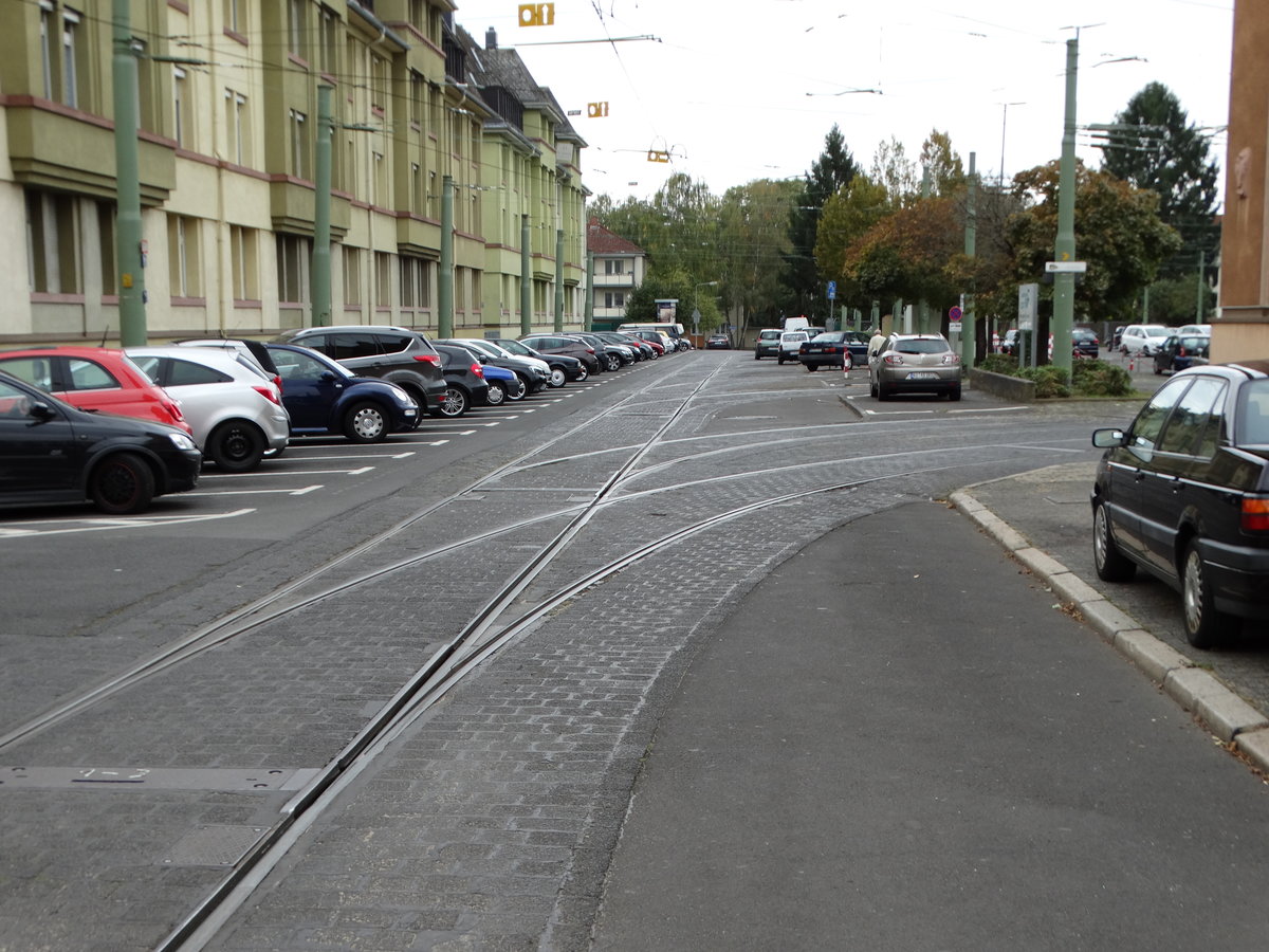 Weichenstraße in Frankfurt Eckenheim am 13.10.16