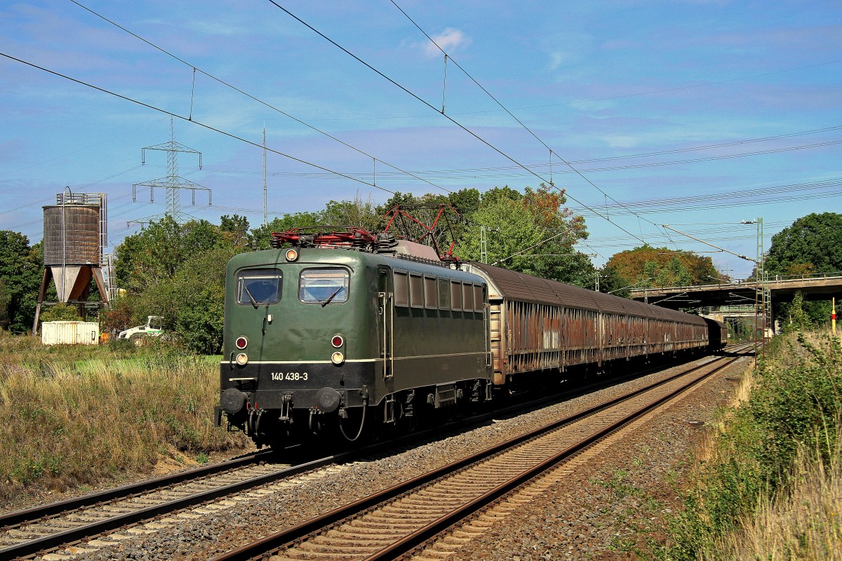 wenig später am 29.08.15 wurde der Henkelzug nochmals zwischen Großen Linden und Langgöns auf den Chip genbrannt. 