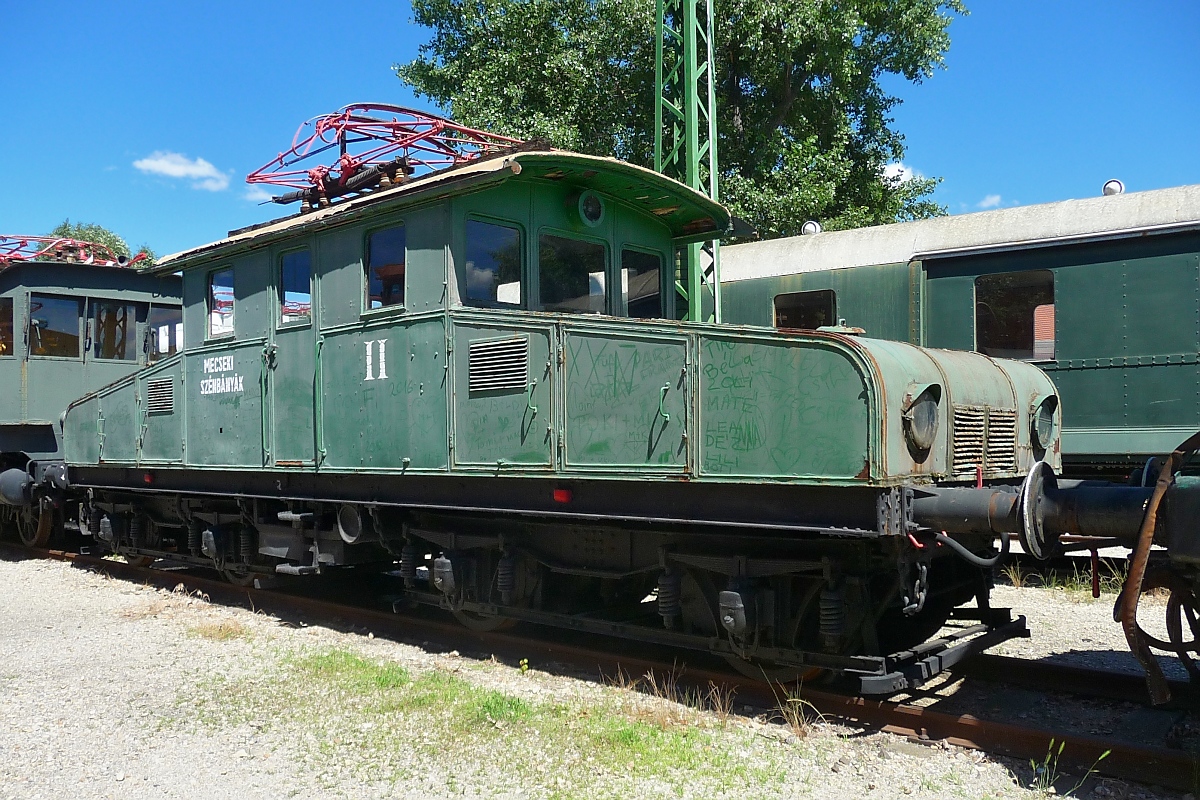 Werkslok der Mecsek Mine im Hungarian Railway Museum, Budapest, 18.6.2016 