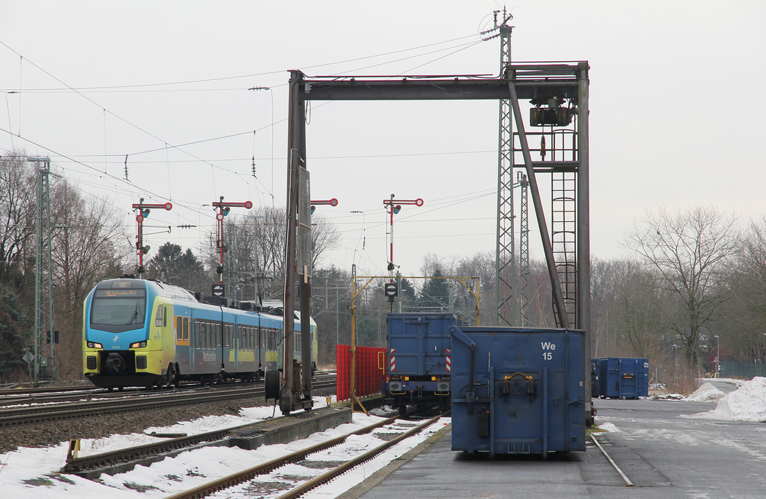 Westfalenbahn ET 401 // Meppen // 16. Februar 2021
