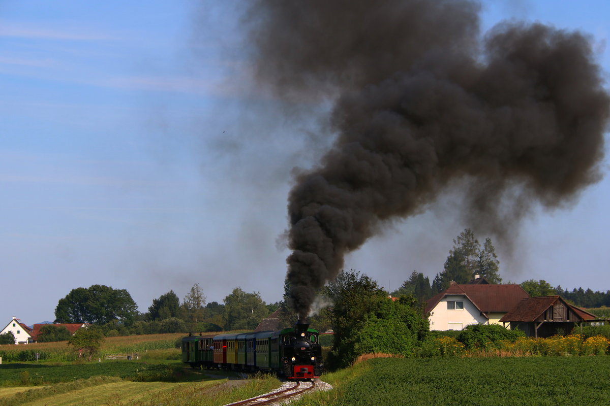 Wie sagt HP immer :  Raugga tuats guat  764.411R am 3.August 2016 im Stainztal 