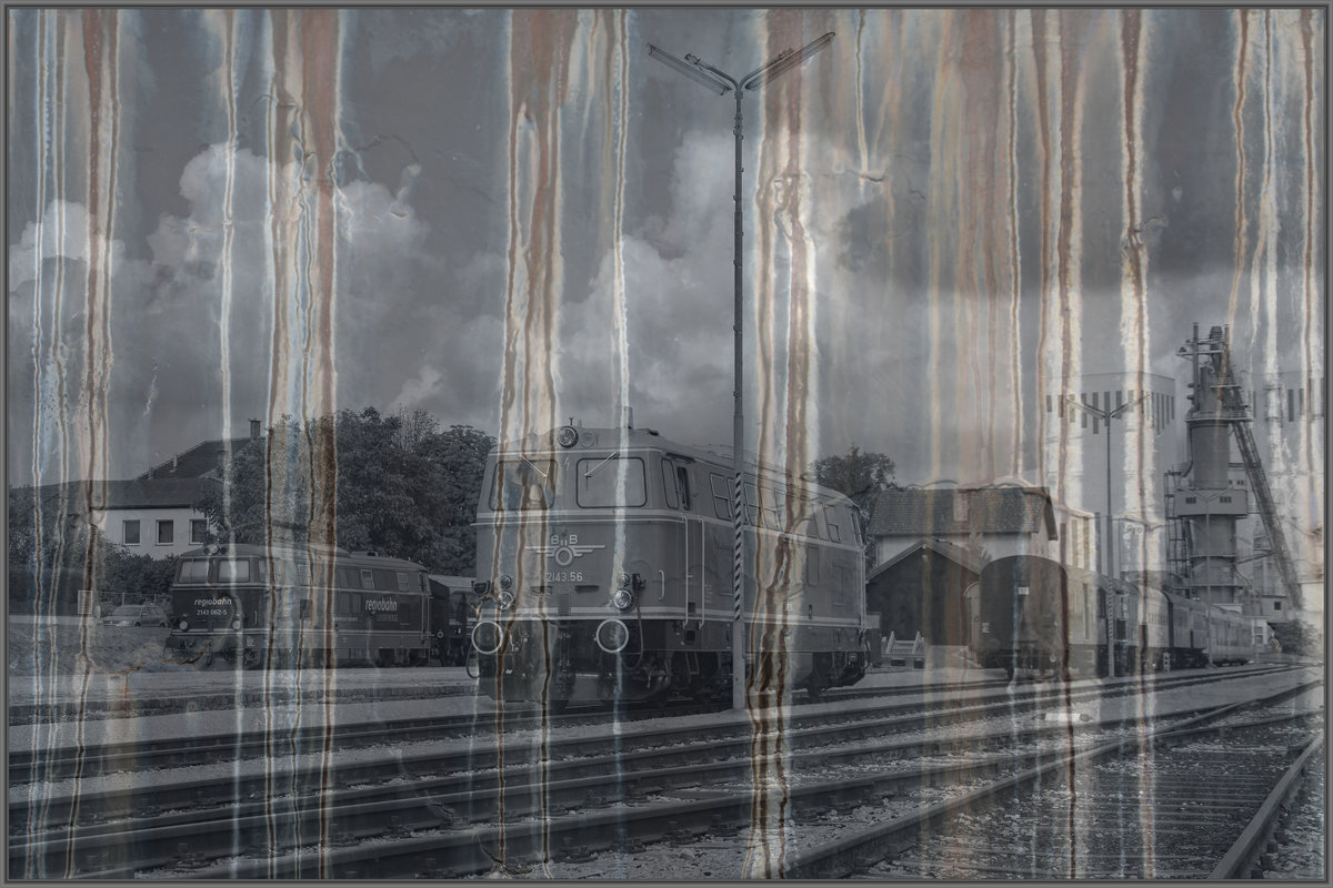 Wie zu alten Zeiten ging es am letzten Wochenende im Bahnhof Ernstbrunn zu . 

gleich zwei 2143iger waren am Samstag beschäftigt. 

15.09.2018