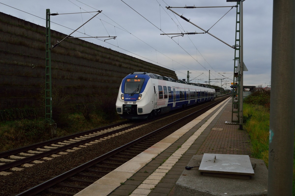 Wiedermal eine Hamsterbacke, der NX 370/870 auf Testfahrt hier in Allerheiligen von mir abgelichtet. 21.11.2015