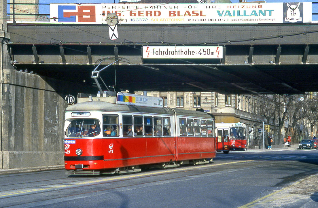 Wien 4419, Schlossallee, 20.12.1986.