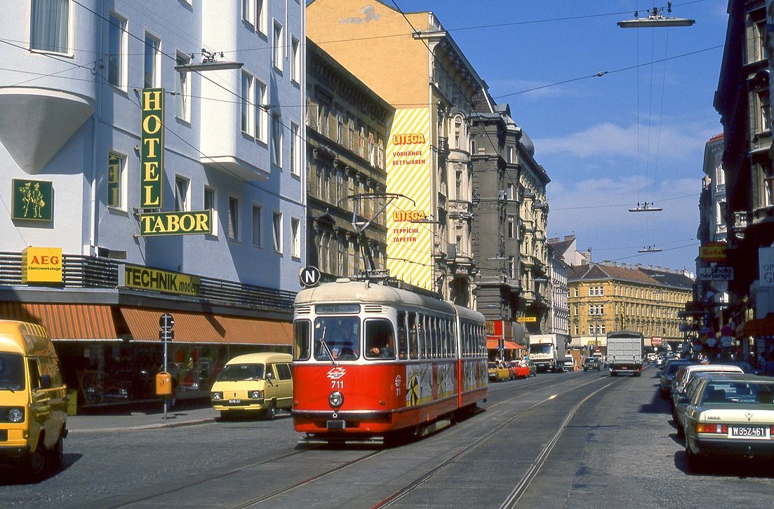 Wien 711, Taborstraße, 14.09.1987.