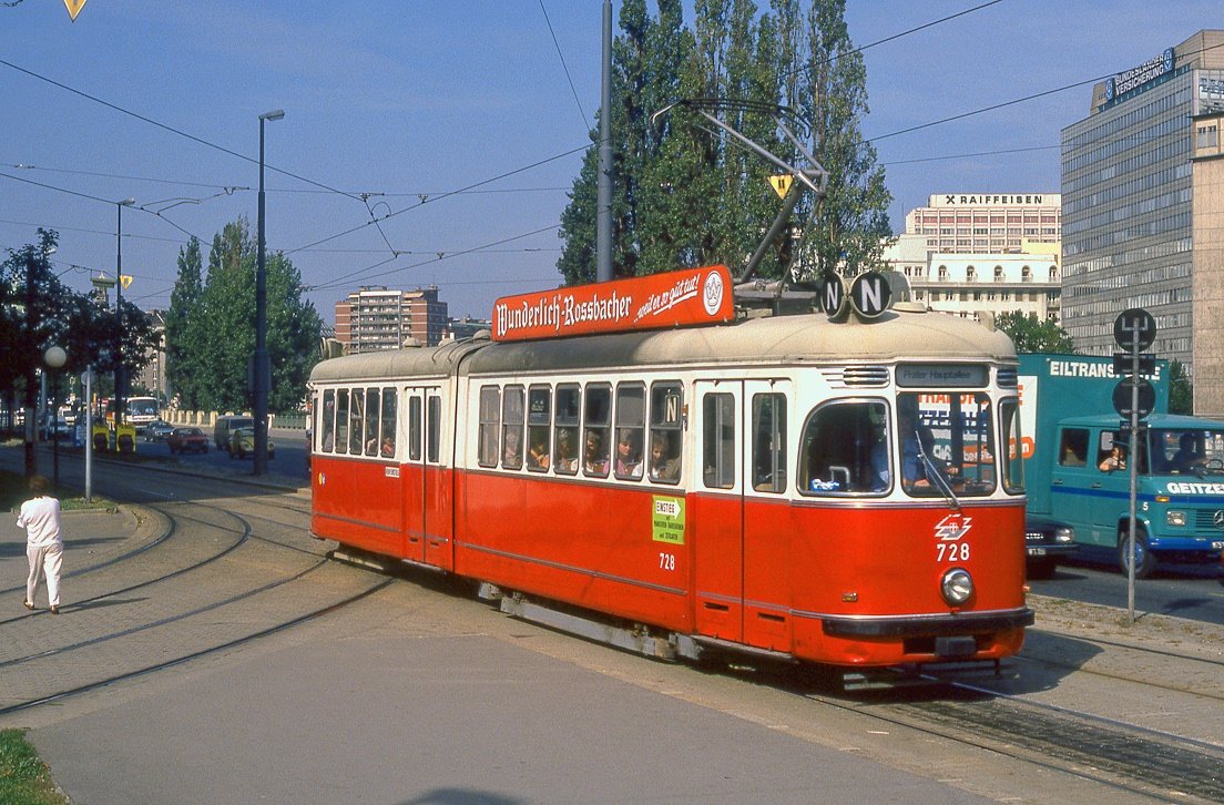 Wien 728, Julius Raab Platz, 14.09.1987.