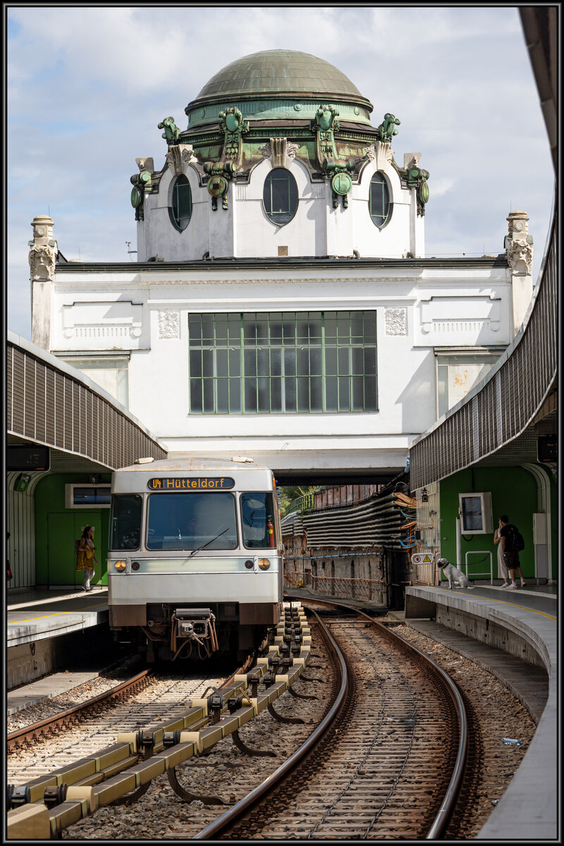 Wien Hitzing U 4  am Nachmittag des 1.09.2023