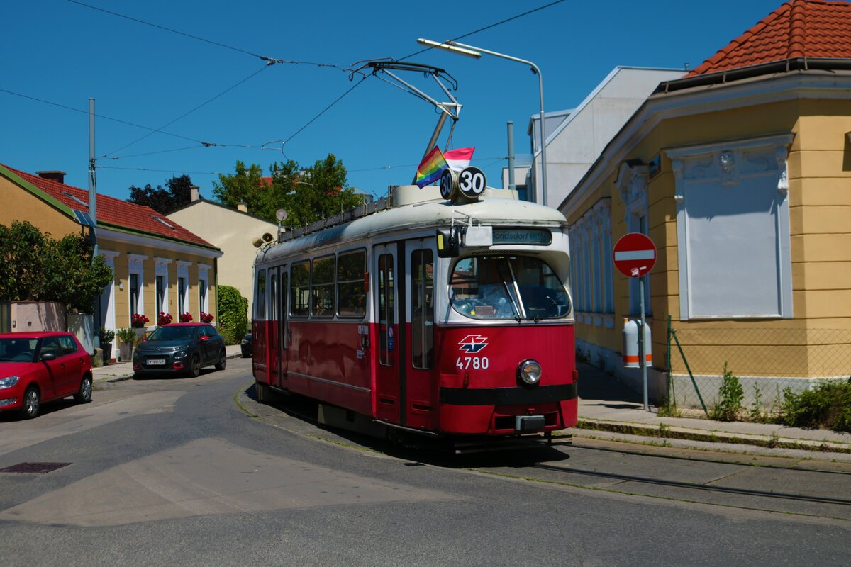 Wiener Linien SGP E1 Wagen 4780 am 21.06.22 in Wien