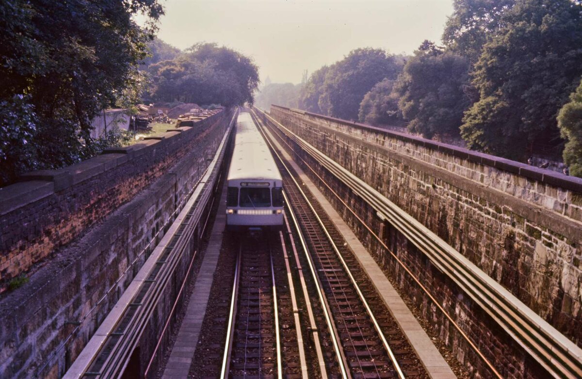 Wiener U-Bahn,  Silberpfeil , 16.08.1984