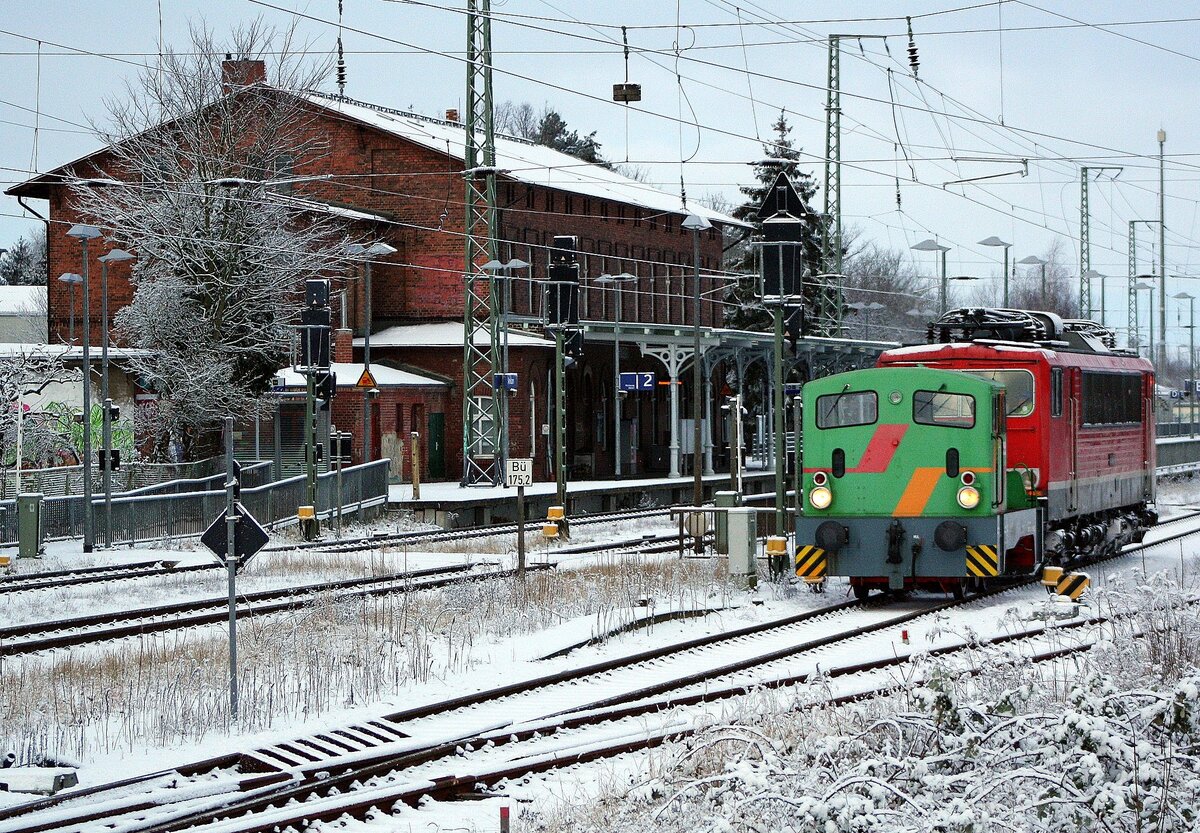Winter 2021 | Anklam | 312 109-2 | Januar 2021