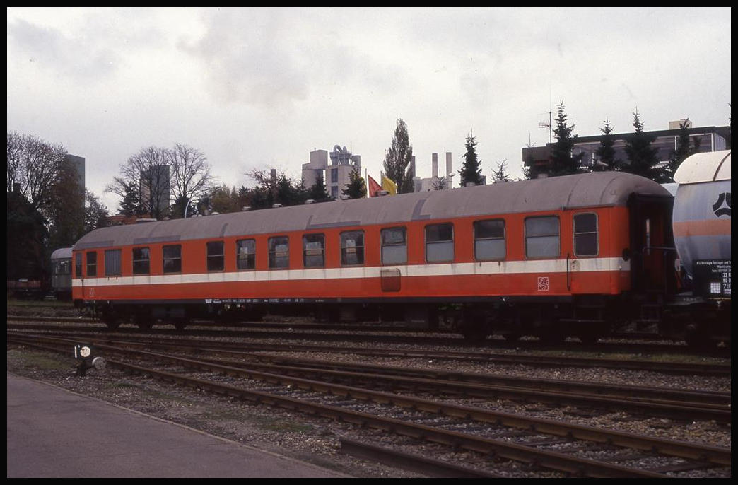 WLE Wagen WGm100 am 25.10.1993 im BW Lengerich Hohne der TWE.