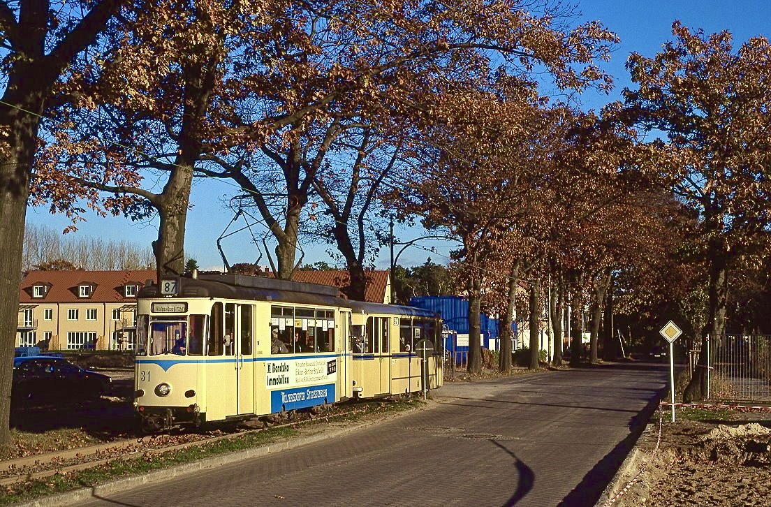 Woltersdorf 31 + 88, Berliner Straße, 28.10.1997.