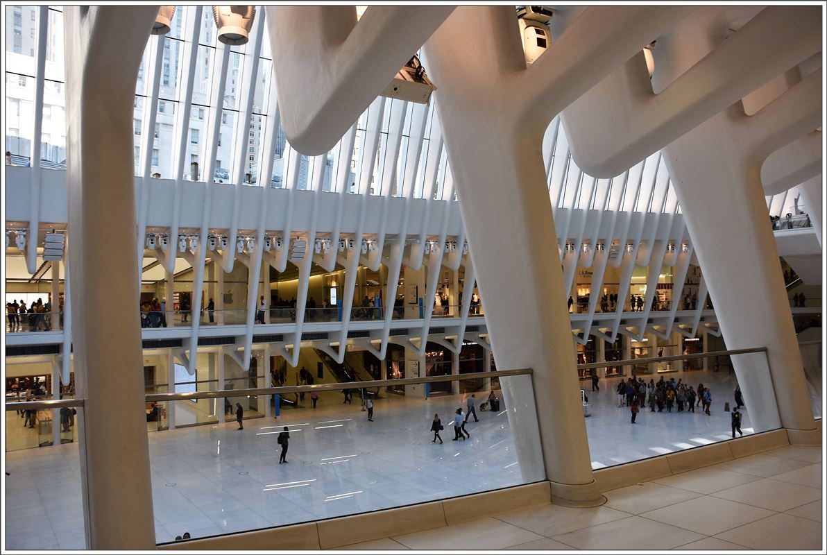 World Trade Center Station - PATH - The Port Athority Trans-Hudson of NY and NJ. (06.10.2017)