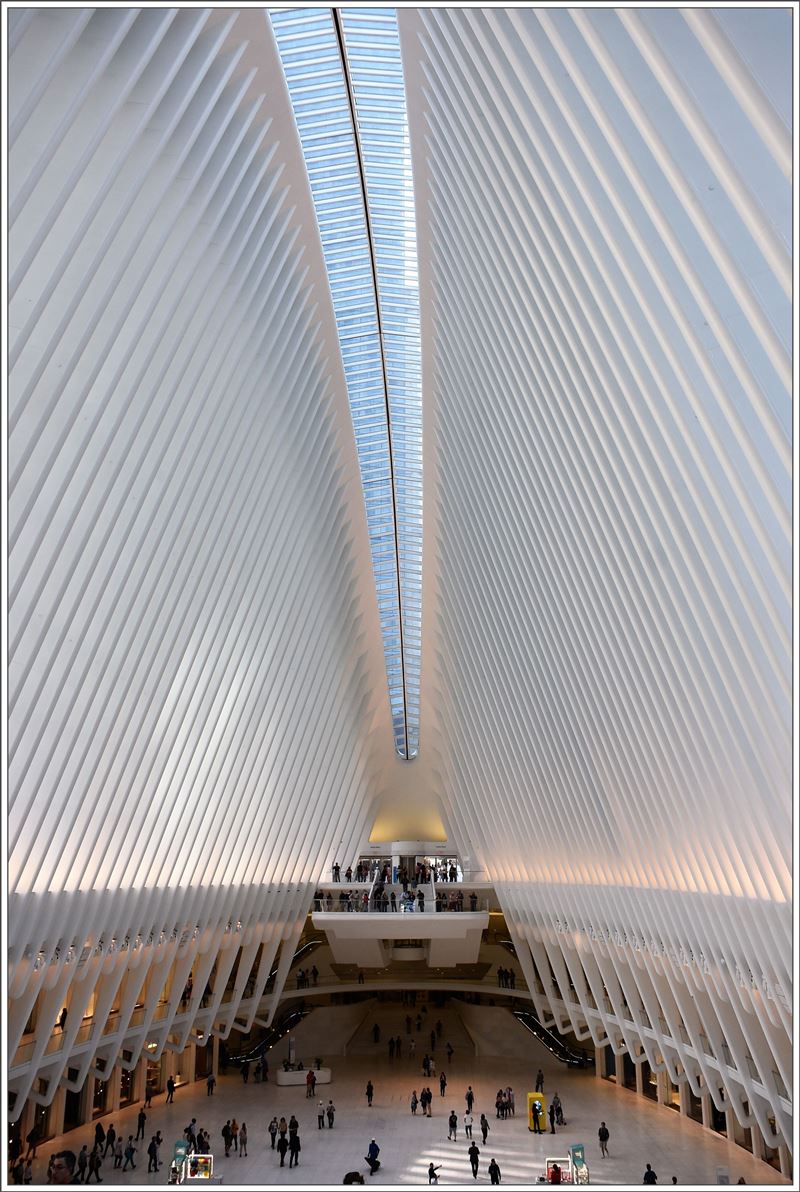 World Trade Center Station - PATH - The Port Athority Trans-Hudson of NY and NJ. (06.10.2017)