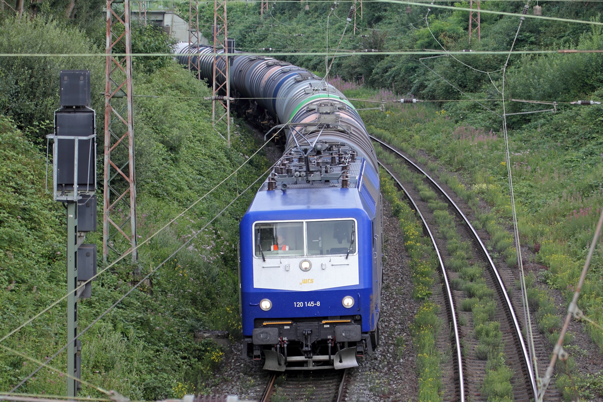 WRS 120 145-8 auf der Hamm-Osterfelder Strecke in Recklinghausen 22.7.2021