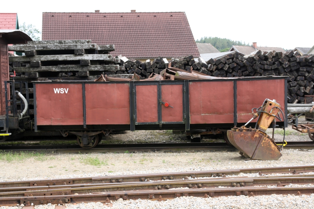 WSV 1511 (ex STLB K/s) am 26.Juli 2020 im Bahnhof Heidenreichstein.