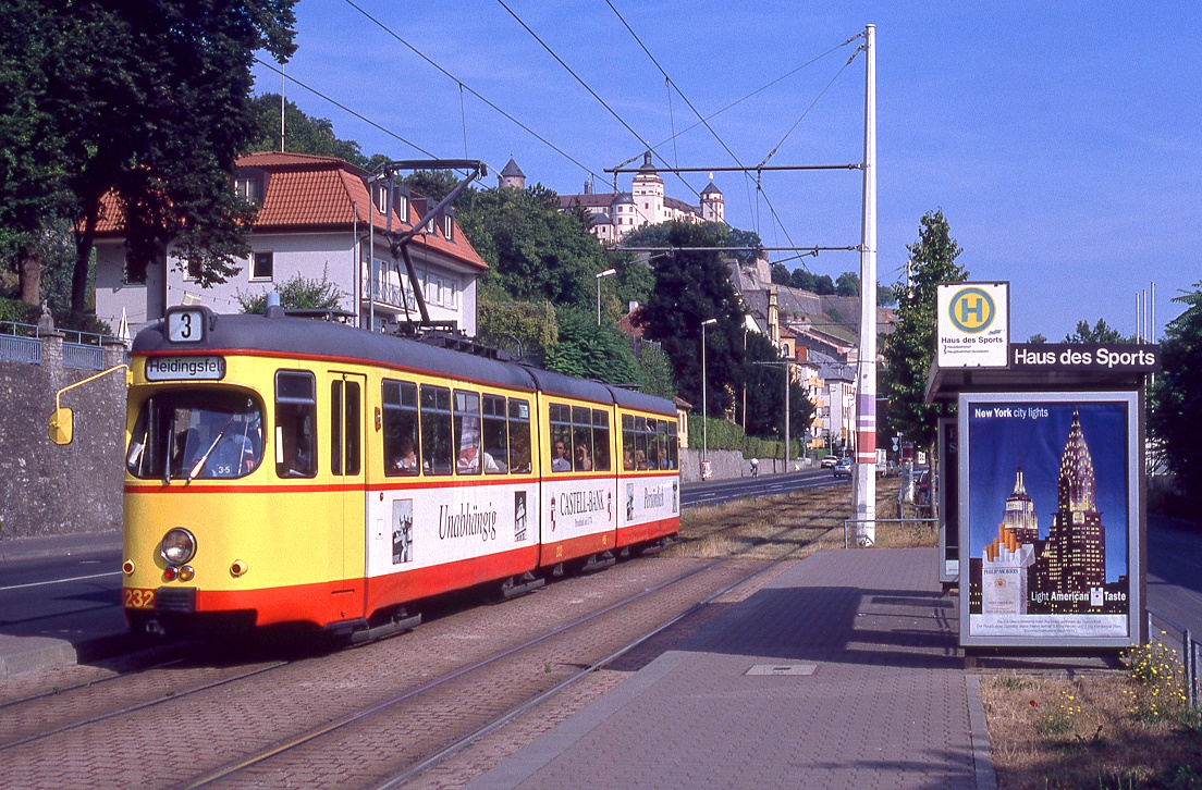 Würzburg 232, Mergentheimer Straße, 18.08.1998.