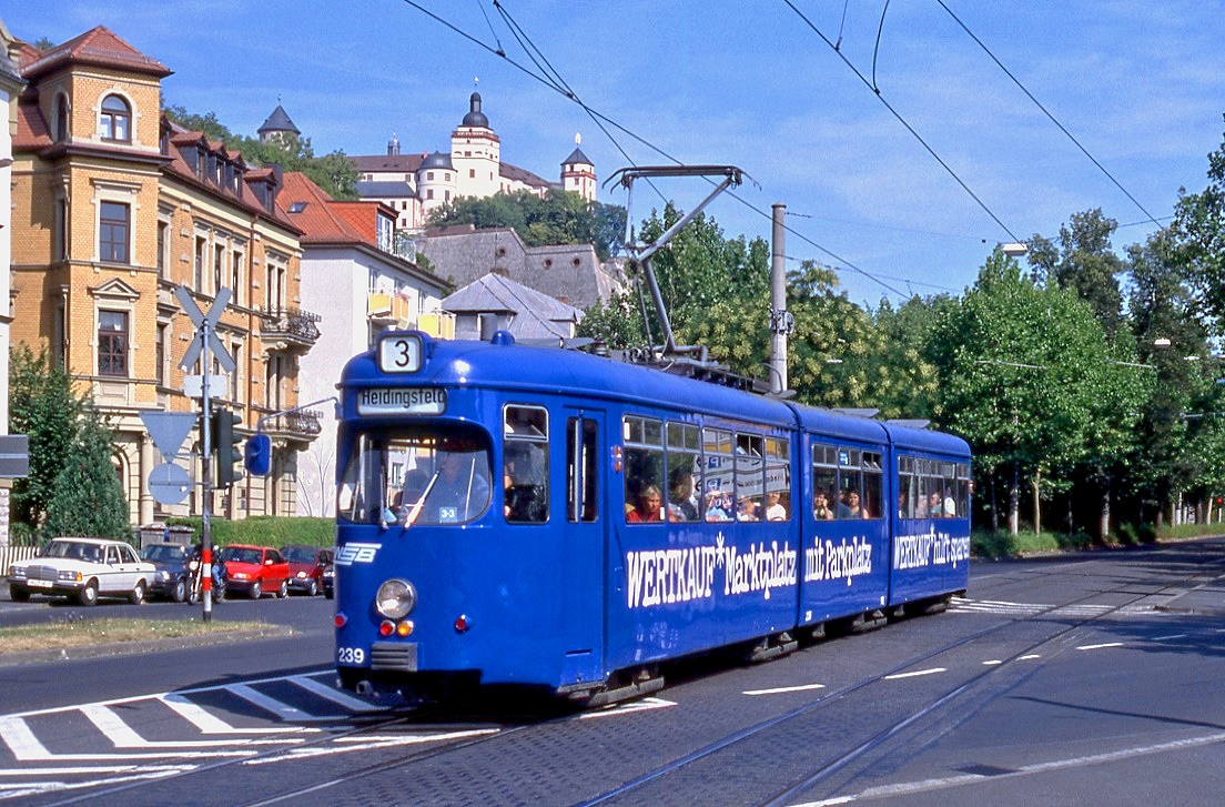 Würzburg 239, Sanderring, 18.08.1998.