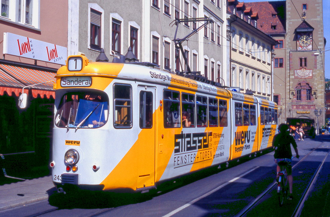 Würzburg 243, Augustinerstraße, 18.08.1998.
