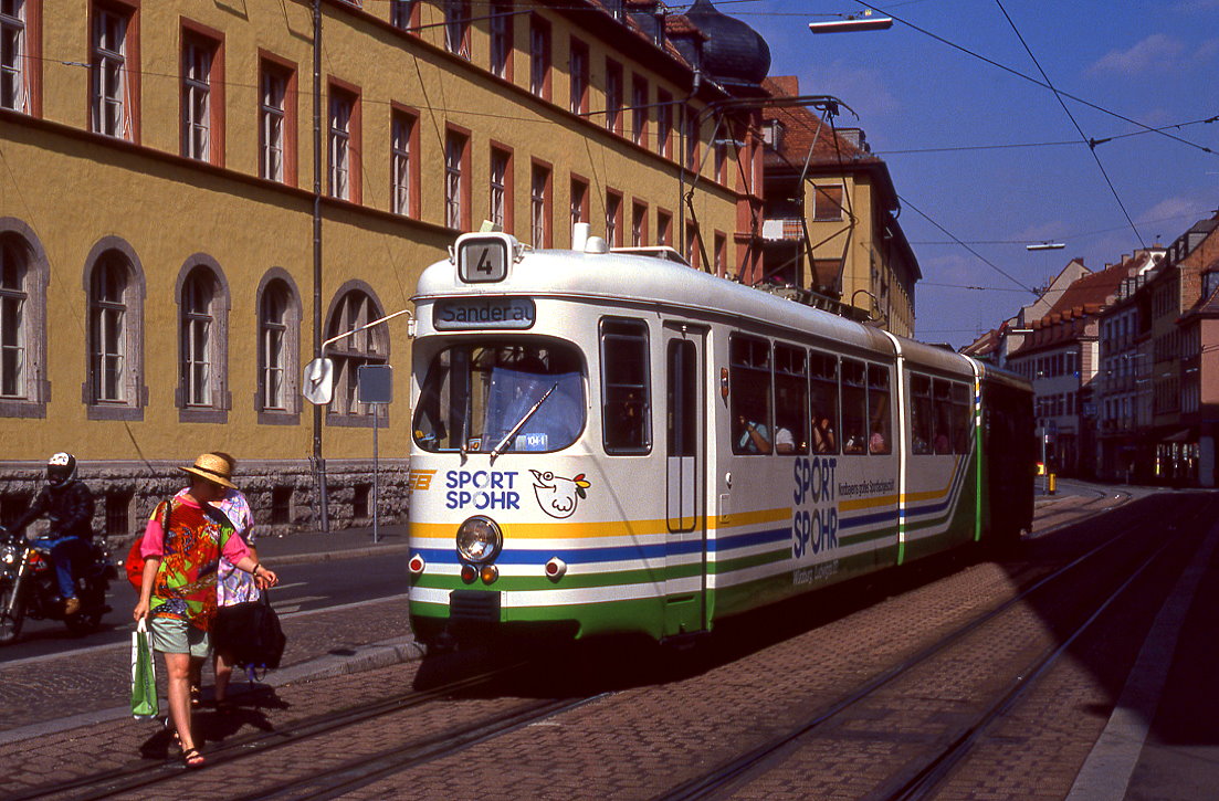 Würzburg 245, Sanderring, 21.08.1993.
