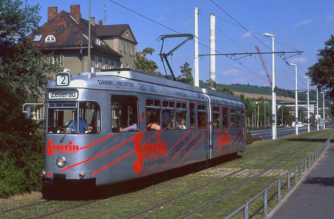 Würzburg 278, Neunerplatz, 21.08.1993.