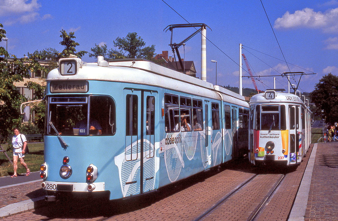 Würzburg 280, Neunerplatz, 21.08.1993.
