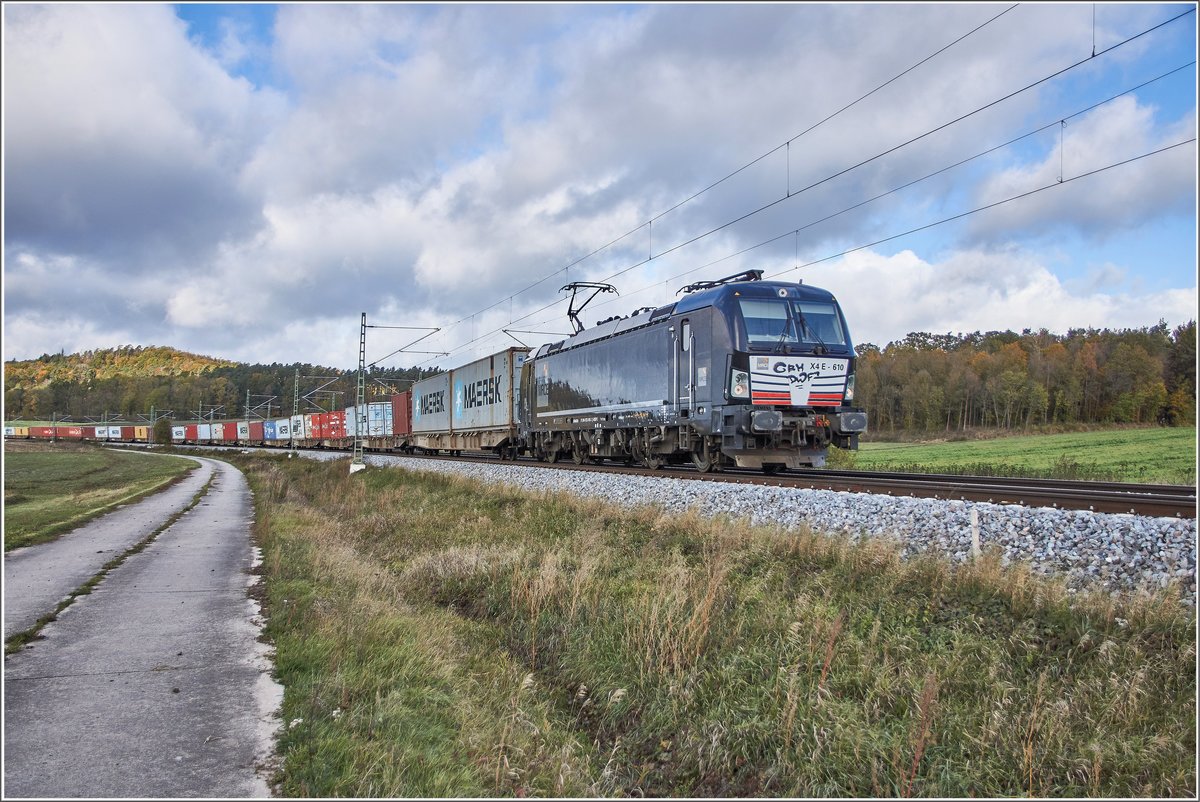 X4E -610 (193 610-3) / Mitteldachstetten / 16.10.2019