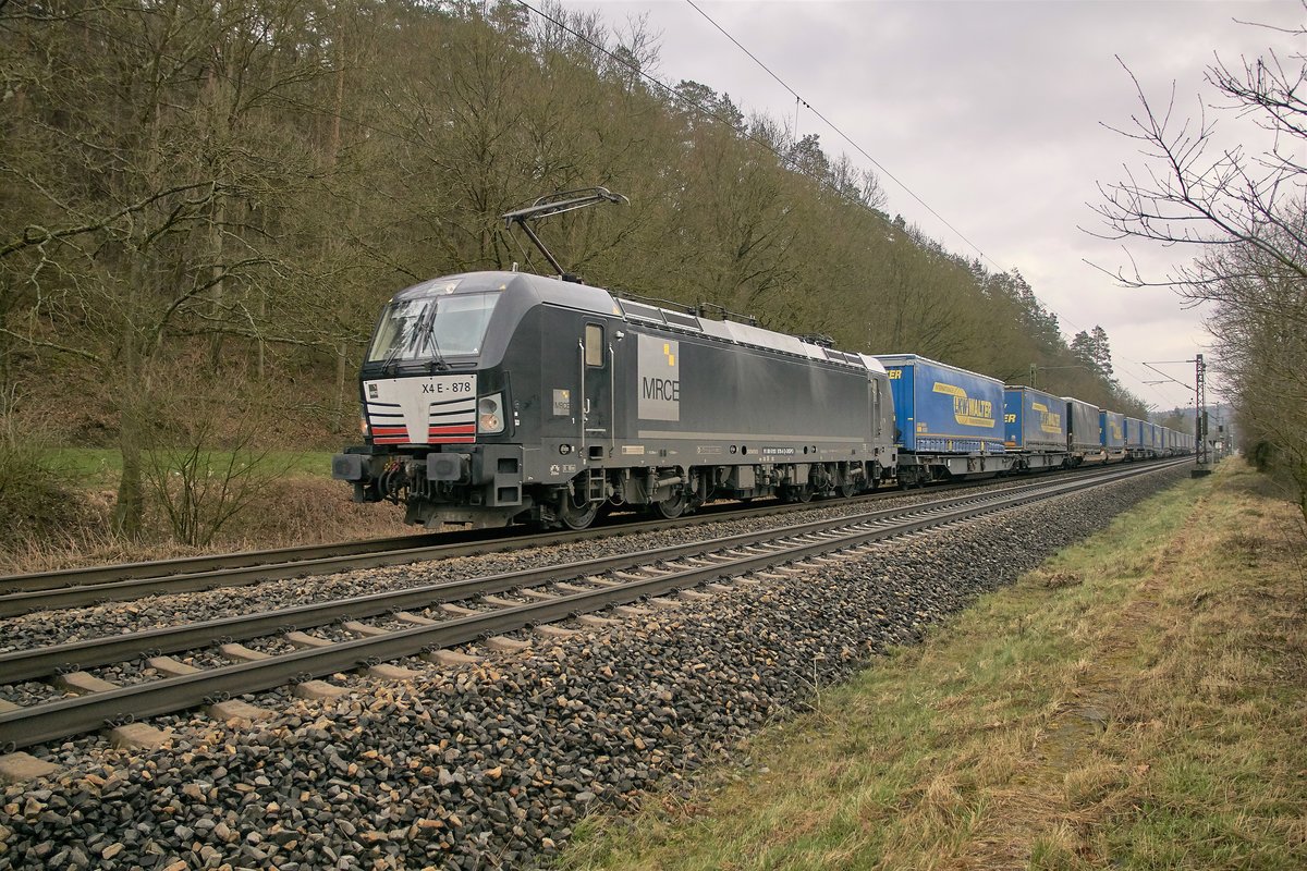 X4E -878 (193 878-6) / b.Burghaun / 04.03.2020