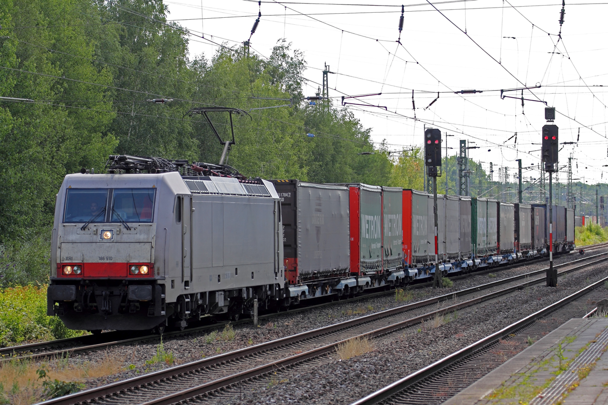 Xrail 186 910 in Viersen 2.7.2019