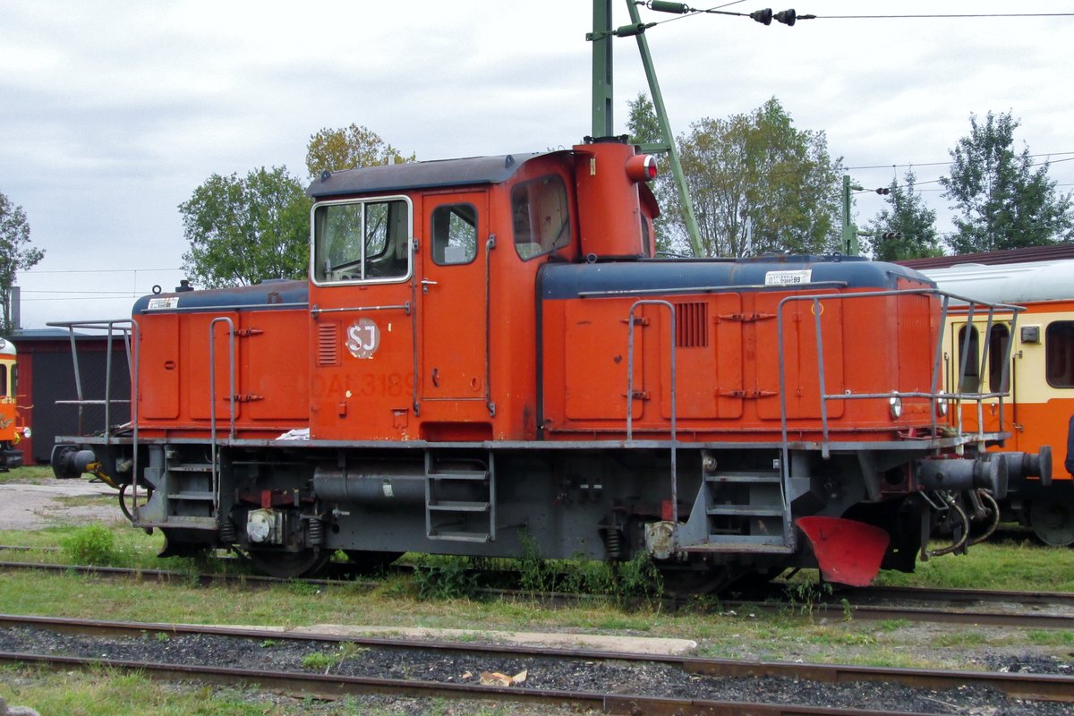 Z67-630 steht am 12 September 2015 ins Eisenbahnmuseum von Gävle.