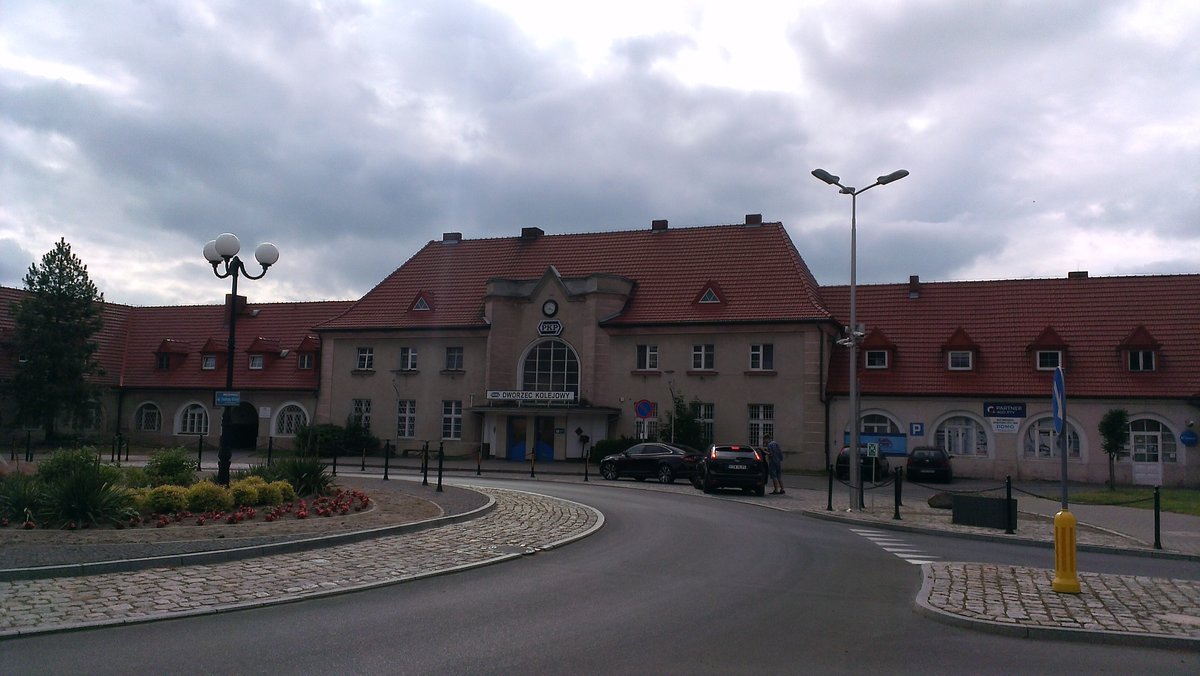 Zbąszynek - Blick auf Bahnhof, 14.06.2020